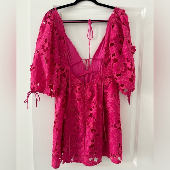 Pink floral dress - Picture 2 of 3